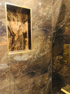 Spider Emperador 600mm x 1200mm Polished Porcelain Tile, TUP112