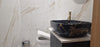 White Marble With Gold Veins 600mm x 1200mm Florence Glossy Porcelain Tiles, TUP140