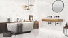 Grey Onyx 600mm x 1200mm Grey Sky Gloss Porcelain Floor Tile, TUP43