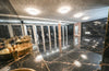 Black and Gold Super Gloss 600mm x 1200mm Porcelain Tile, TUP6