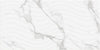 White 3D Veins Matt Marble Effect 600mm x 1200mm Statuario Bologna Porcelain Wall Tile, TUP196