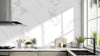 White Statuario 600mm x 1200mm Statuario Matt Porcelain Floor and Wall Tile, TUP117
