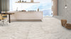 Grey Porcelain 600mm x 600mm Tuscani Bianco Matt Floor Tile, TUP199