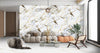 White Marble With Majestic Gold Veins 600mm x 1200mm Glossy Porcelain Tiles