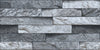 Grey Split Face 600mm x 300mm Matt Porcelain Tile, TUP45