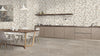 Creamy Brown Split Face 600mm x 300mm Matt Porcelain Tile, TUP26