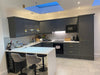 Grey Marble Matt Large Format 600mm x 1200mm Gris Luxe Porcelain Tile, TUP51