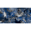 Blue With Grey And White Swirl Effect 600mm x 1200mm Super Gloss Porcelain Tile, TUP10
