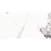 White and Black Curls 600mm x 300mm Curl Statuario Glossy Porcelain Tile