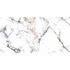 Grey And Gold 600mm x 1200mm Piedra Statuario Porcelain Tile, TUP100