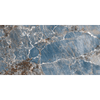 Light Blue With Brown Veins 600mm x 1200mm Spiral Blue Super Gloss Tile, TUP113