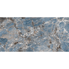 Light Blue With Brown Veins 600mm x 1200mm Spiral Blue Super Gloss Tile, TUP113