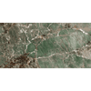 Light Green With Brown Veins 600mm x 1200mm Spiral Green Super Gloss Porcelain Tile, TUP114