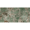 Light Green With Brown Veins 600mm x 1200mm Spiral Green Super Gloss Porcelain Tile, TUP114