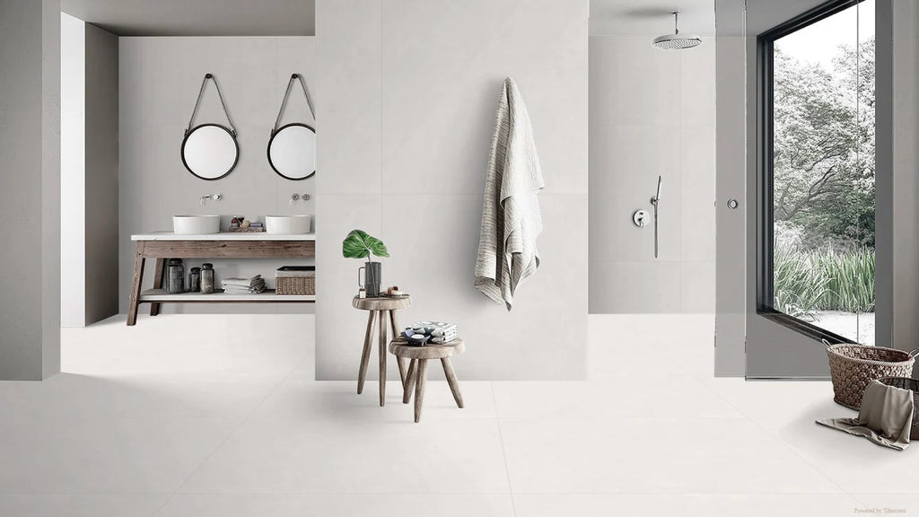 Urban Chic: Concrete Effect Bathroom Tiles for a Contemporary Bath