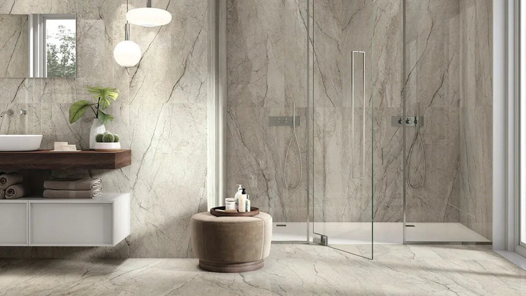 Bathroom Grandeur: Large Bathroom Floor Tiles for a Luxe Look
