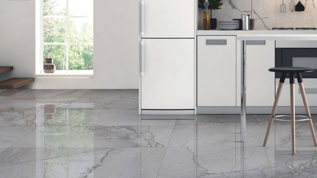 Bold Statements Large Kitchen Tiles for a Striking Kitchen Design