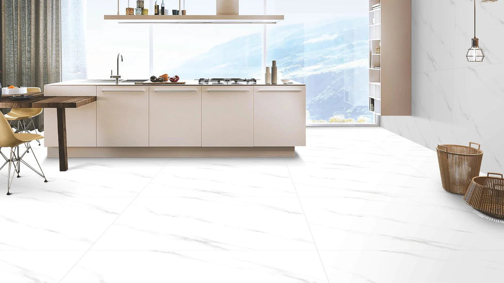 Bold and Beautiful: Large Kitchen Tiles for a Striking Kitchen Design.
