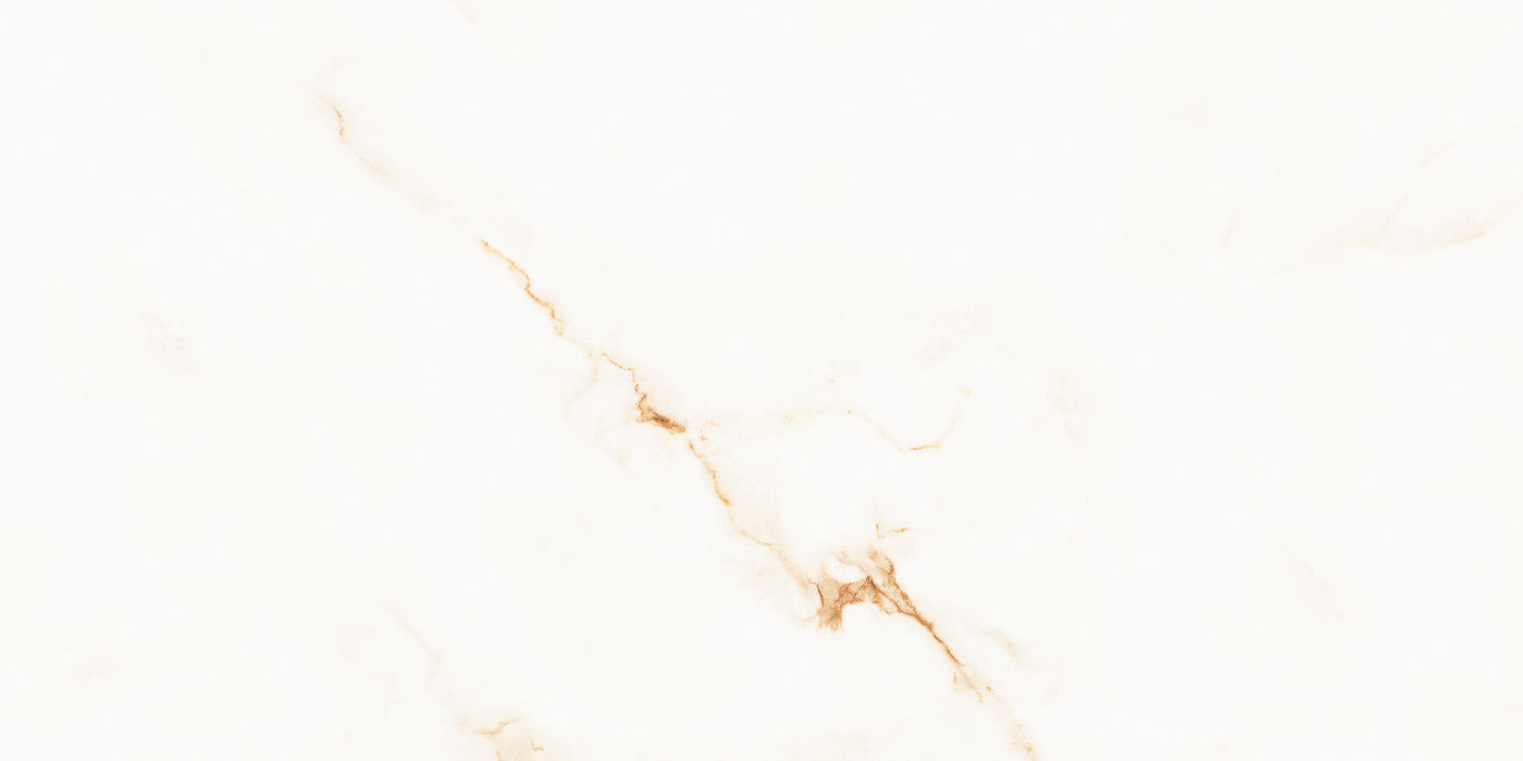 White and Golden Gloss 600mm x 300mm Golden Carrara Bathroom Porcelain Tiles