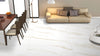 Crystalline White Marble With Gold Veins 600mm x 1200mm Sugar Effect Porcelain Tiles