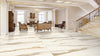 Calacutta Gloss 1200mm x 1200mm Marble Effect Large Format Floor Tile, TUP37