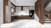 White and Golden Carrara 3D 600mm x 1200mm Porcelain Tiles, TUP155