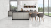 White Floor 1200mm x 1200mm Nieve Blanco Large Gloss Porcelain Tiles