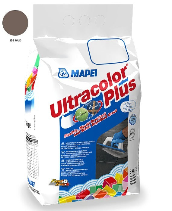 Mapei Ultracolor Plus Wall And Floor Grout 136 Mud Color 5KG