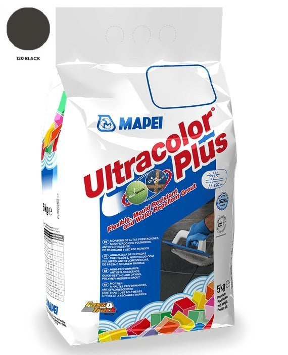 Mapei Ultracolor Plus Wall And Floor 120 Black 5KG