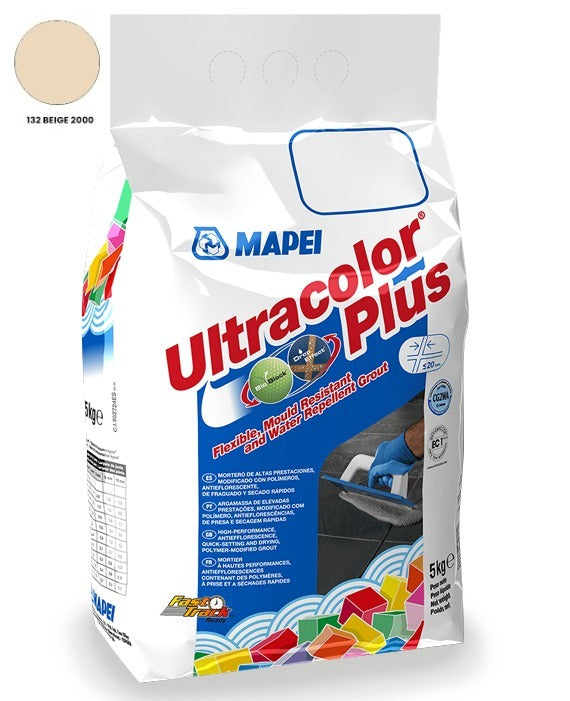 Mapei Ultracolor Plus Wall And Floor 132 Beige 2000 5KG