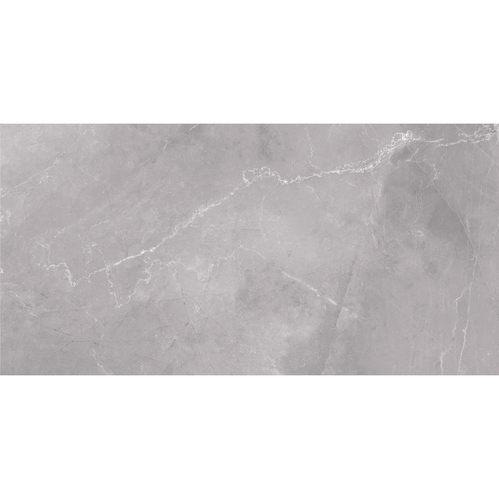Dark Grey Marble 600mm x 1200mm Polished Floor And Wall Porcelain Tile