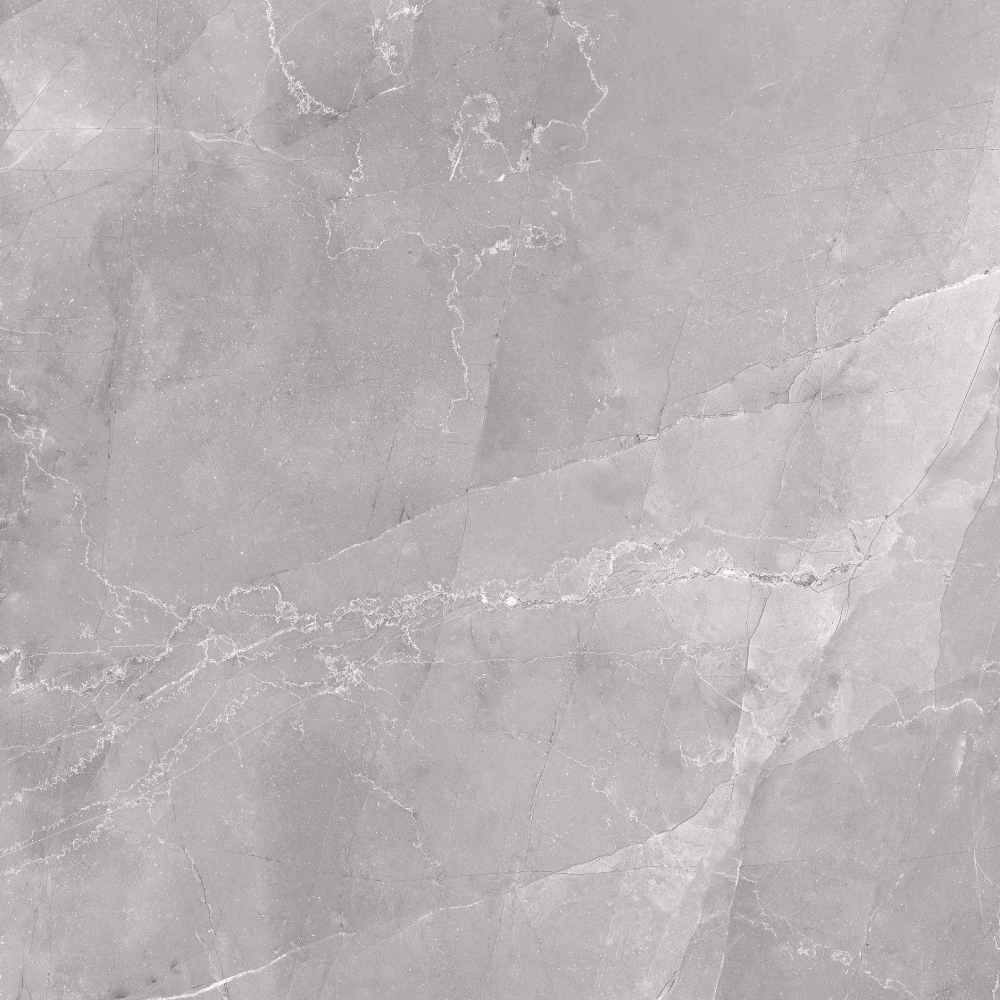Large Grey Marble 800mm x 800mm Grey Luxe Gloss Porcelain Tile