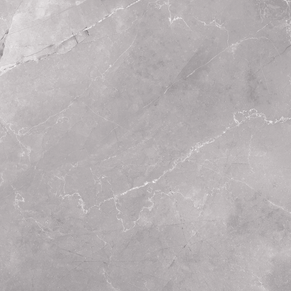 Large Grey Marble 800mm x 800mm Grey Luxe Gloss Porcelain Tile