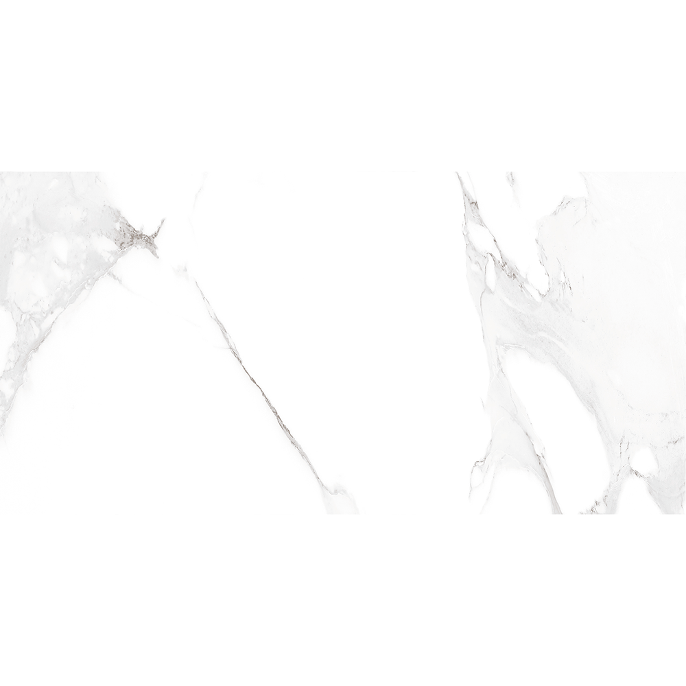 White Marble 600mm x 1200mm Statuario Polished Porcelain Tile