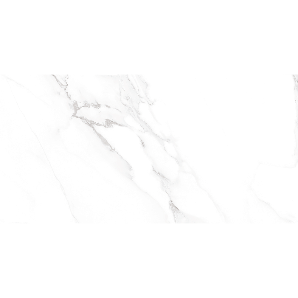 White Statuario 600mm x 1200mm Statuario Matt Porcelain Floor and Wall Tile
