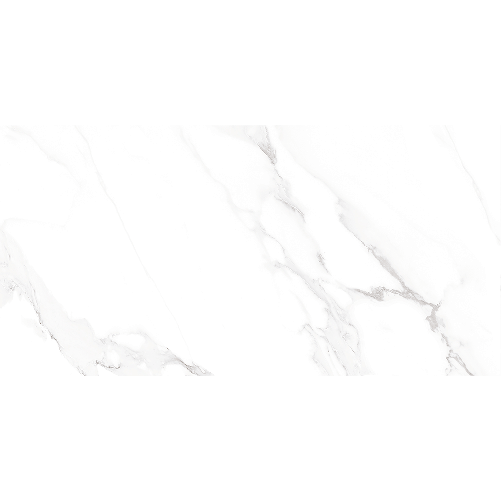 White Marble Sugar Crystals surface 600mm x 1200mm Statuario Lapatto Porcelain Tile